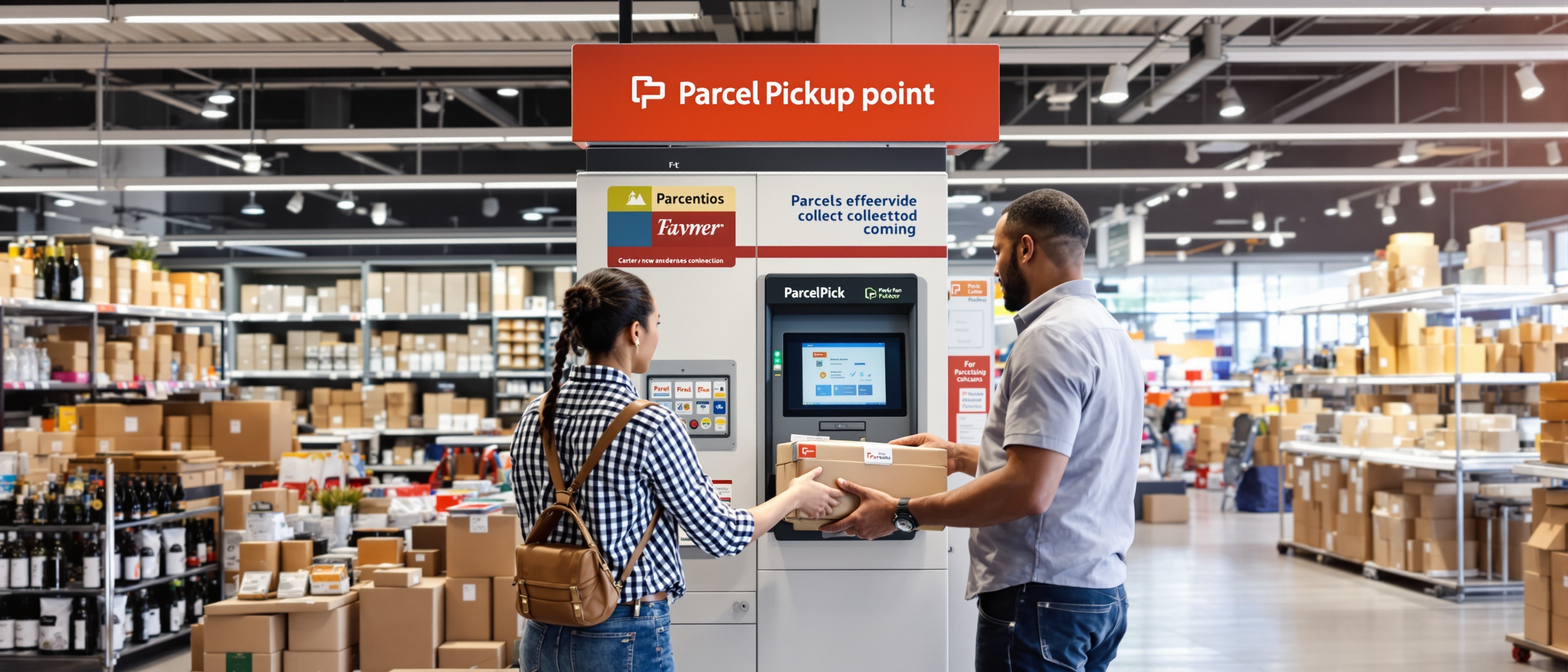 Parcel pickup points South Africa